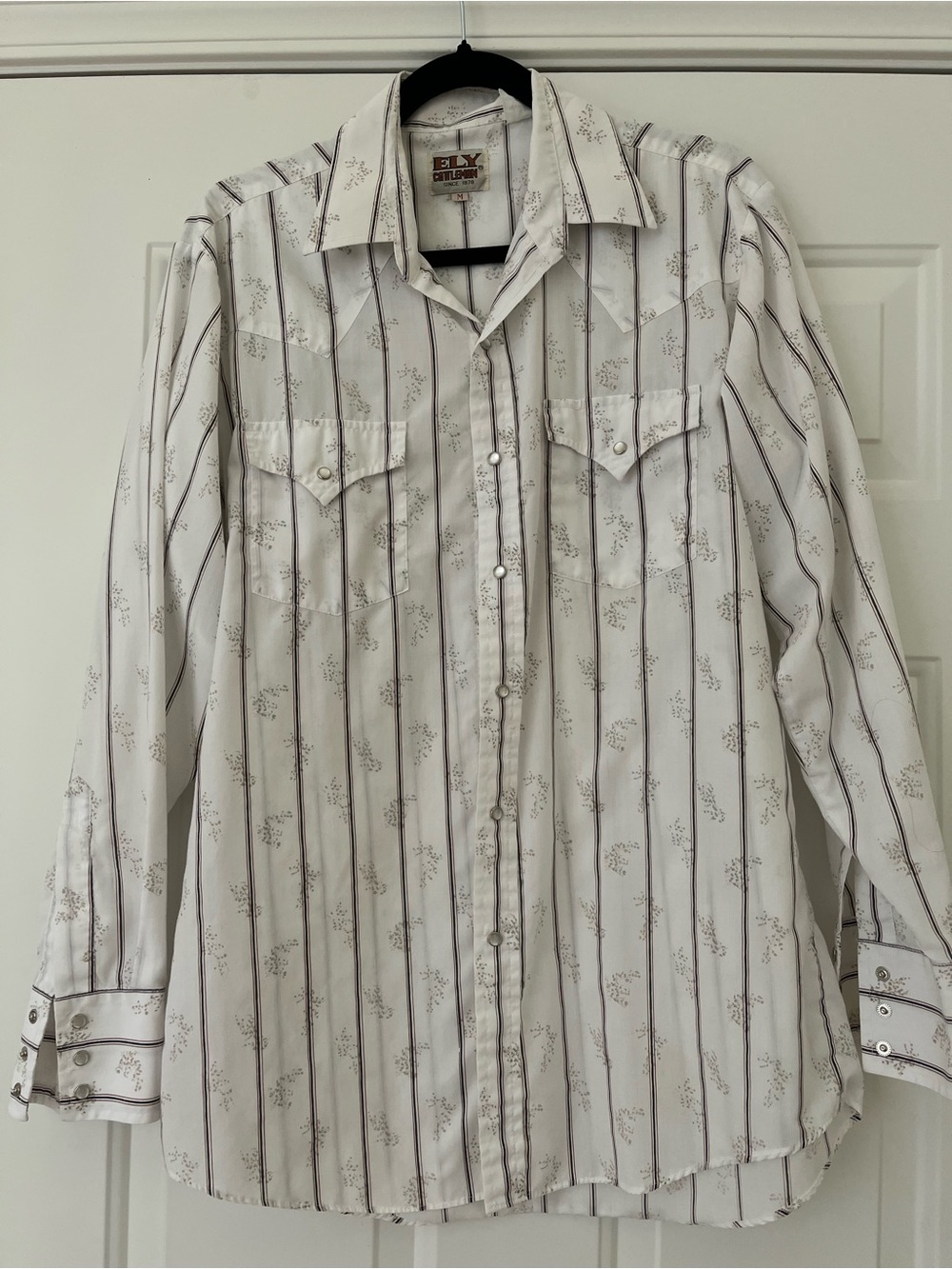 Ely Cattleman Western Button-Down Shirt